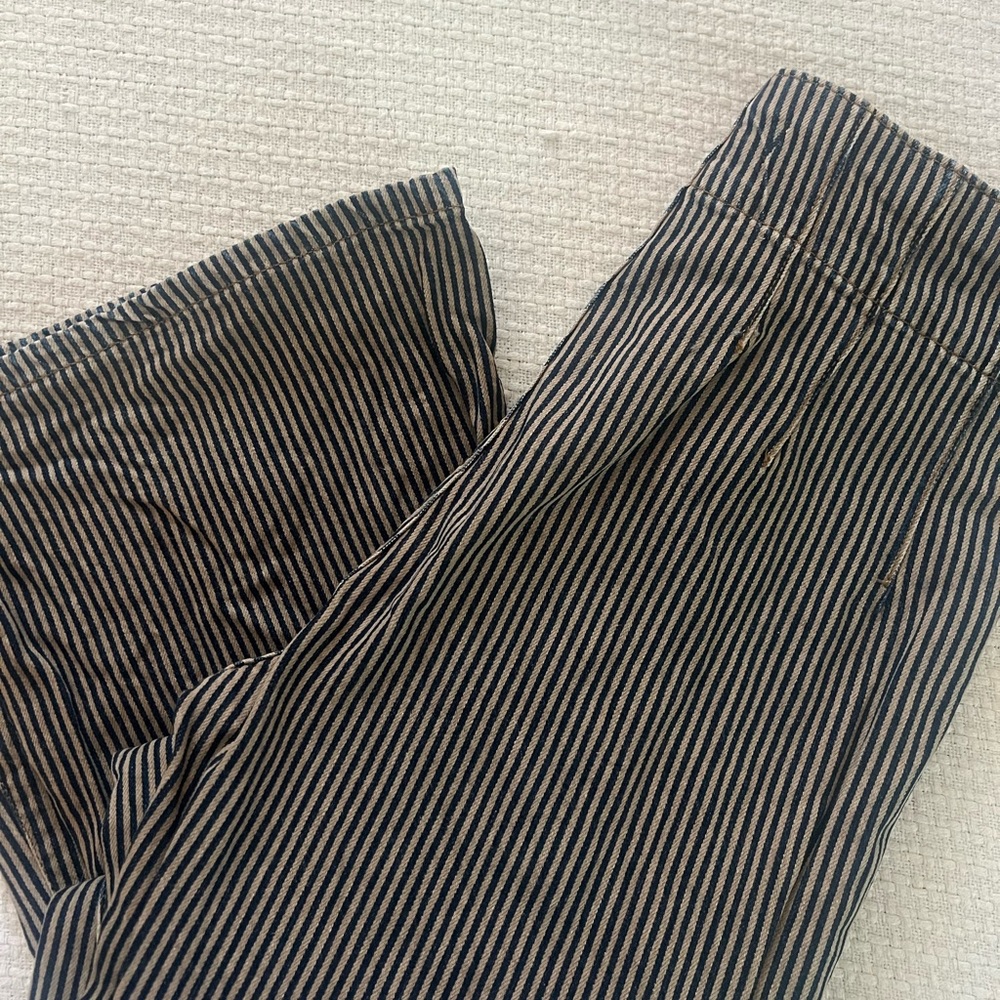 We The Free Jayce Flare Jean - Railroad Pinstripe - Picture 4 of 8